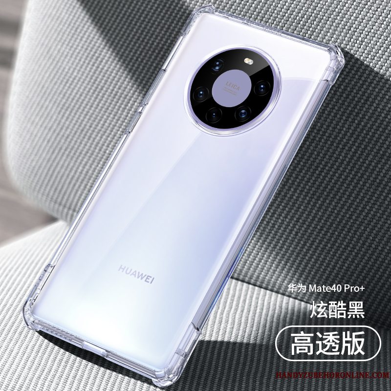Etui Huawei Mate 40 Pro+ Tasker Sort Anti-fald, Cover Huawei Mate 40 Pro+ Beskyttelse Telefonny