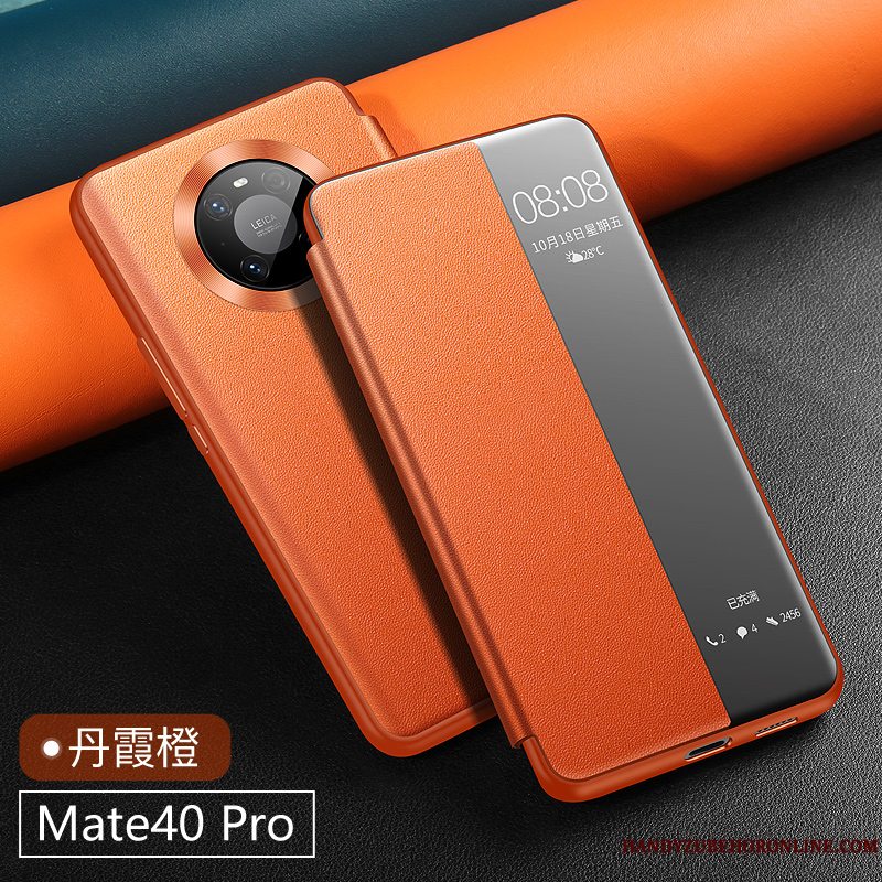 Etui Huawei Mate 40 Pro Tasker Telefonblå, Cover Huawei Mate 40 Pro Beskyttelse Ny Anti-fald
