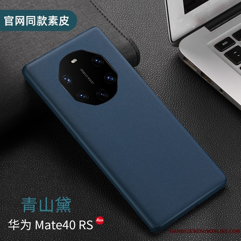 Etui Huawei Mate 40 Rs Silikone Telefonsort, Cover Huawei Mate 40 Rs Tasker Anti-fald Tynd