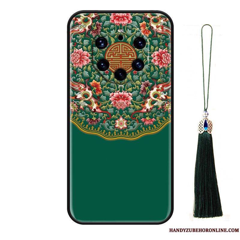 Etui Huawei Mate 40 Rs Vintage Tassel Palads, Cover Huawei Mate 40 Rs Beskyttelse Af Personlighed Vind