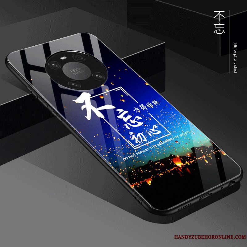 Etui Huawei Mate 40 Silikone Anti-fald Glas, Cover Huawei Mate 40 Kreativ Trend Telefon