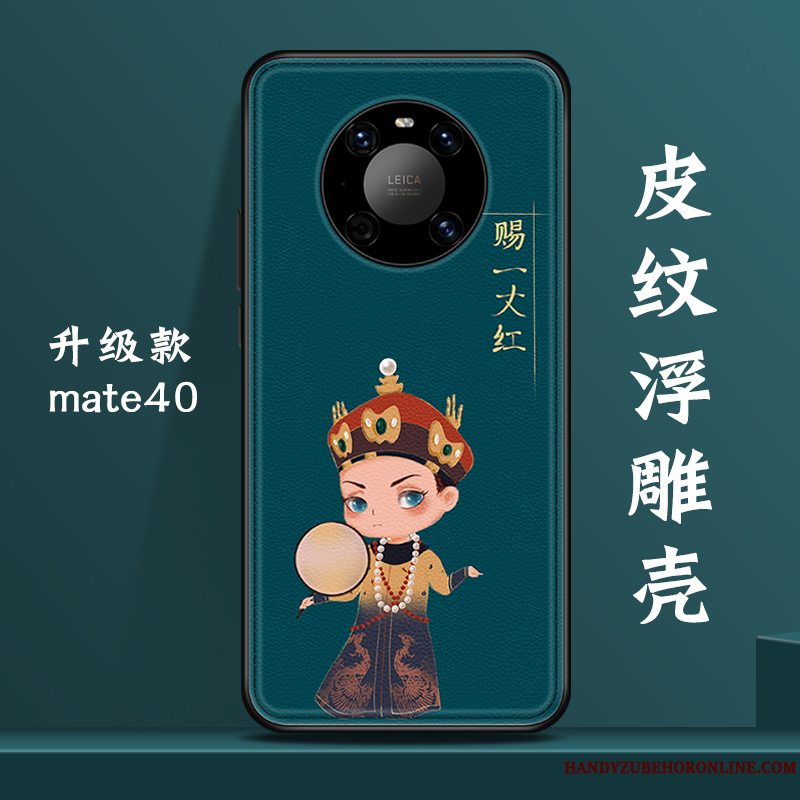 Etui Huawei Mate 40 Tasker Original Ny, Cover Huawei Mate 40 Kreativ Trendy Kinesisk Stil