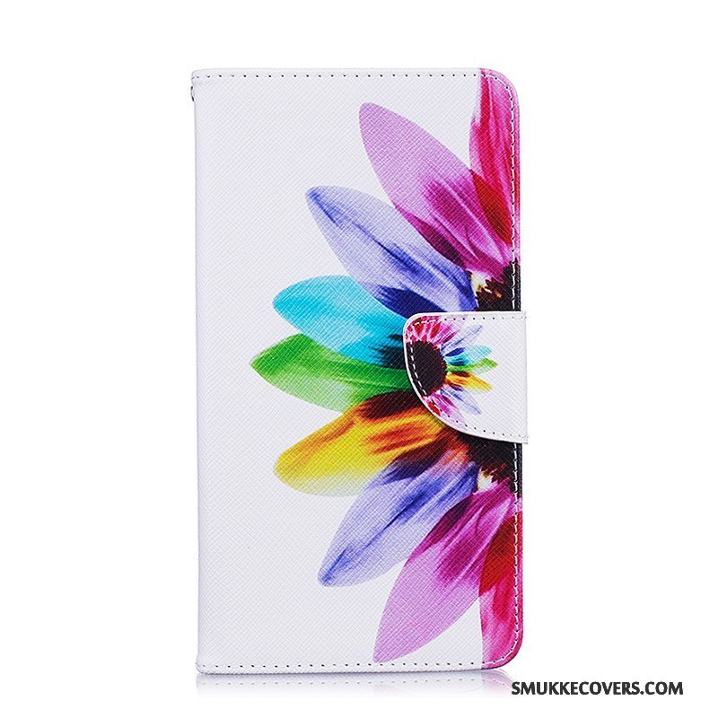 Etui Huawei Mate 8 Folio Lilla Telefon, Cover Huawei Mate 8 Malet