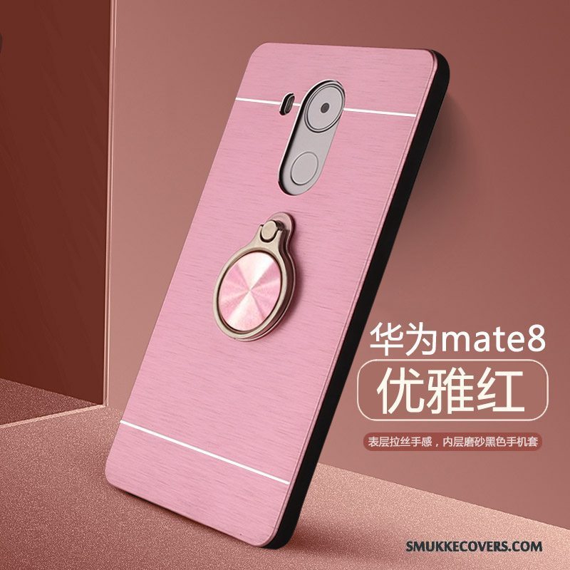 Etui Huawei Mate 8 Kreativ Guld Hård, Cover Huawei Mate 8 Beskyttelse Af Personlighed Høj