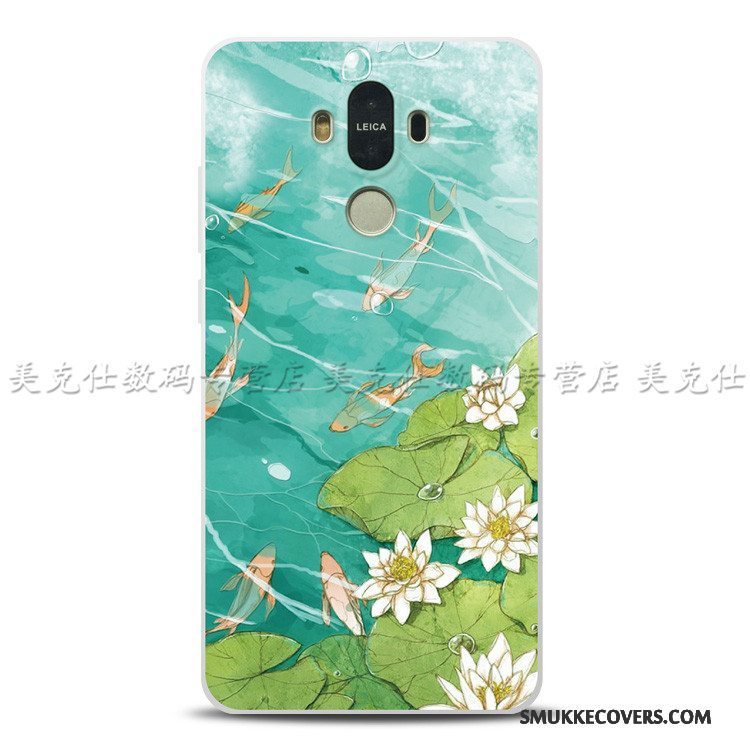 Etui Huawei Mate 8 Relief Lyserød Telefon, Cover Huawei Mate 8 Beskyttelse