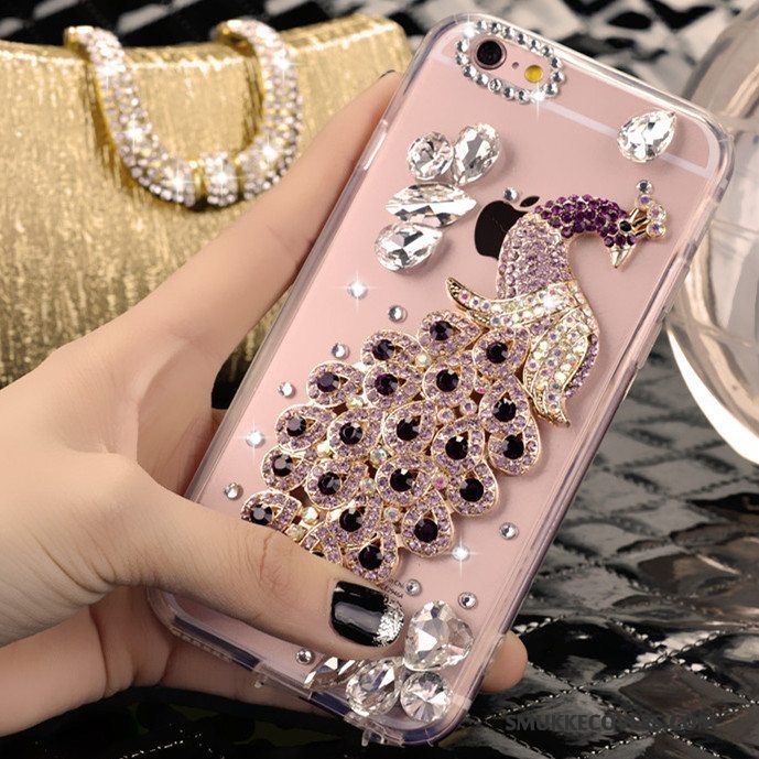 Etui Huawei Mate 8 Strass Telefonanti-fald, Cover Huawei Mate 8 Luksus Guld