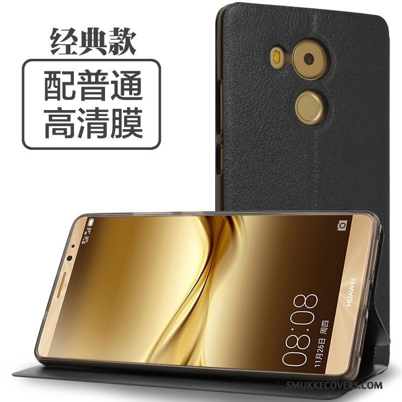 Etui Huawei Mate 8 Tasker Mørkeblå Telefon, Cover Huawei Mate 8 Metal