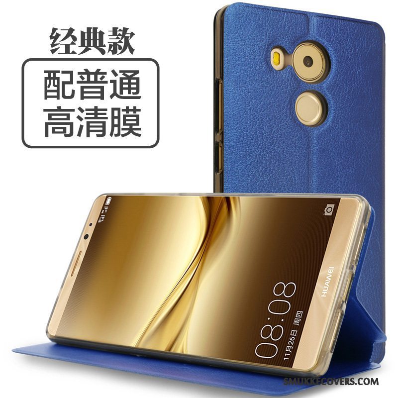 Etui Huawei Mate 8 Tasker Mørkeblå Telefon, Cover Huawei Mate 8 Metal