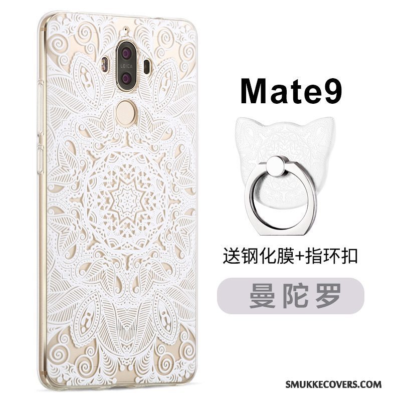 Etui Huawei Mate 9 Beskyttelse Af Personlighed Telefon, Cover Huawei Mate 9 Blød Lyserød Anti-fald