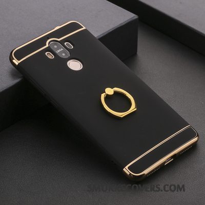 Etui Huawei Mate 9 Beskyttelse Guld Hængende Ornamenter, Cover Huawei Mate 9 Nubuck Hård