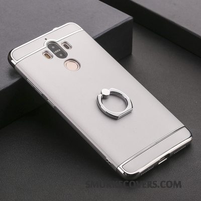 Etui Huawei Mate 9 Beskyttelse Guld Hængende Ornamenter, Cover Huawei Mate 9 Nubuck Hård