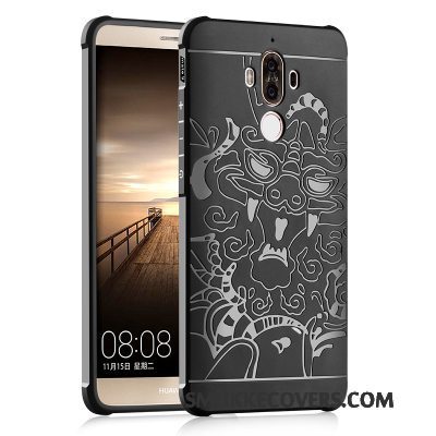 Etui Huawei Mate 9 Beskyttelse Simple Telefon, Cover Huawei Mate 9 Kreativ Nubuck Trend