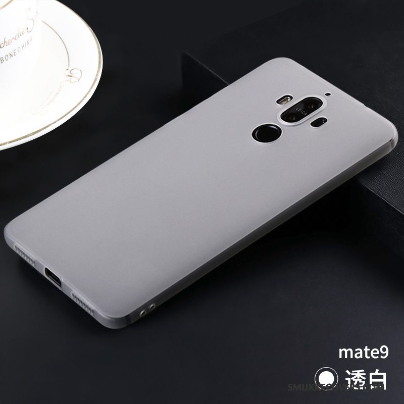 Etui Huawei Mate 9 Beskyttelse Telefonnubuck, Cover Huawei Mate 9 Blød Anti-fald Rød