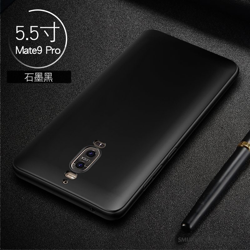 Etui Huawei Mate 9 Beskyttelse Telefonsort, Cover Huawei Mate 9 Tasker Tynd Anti-fald