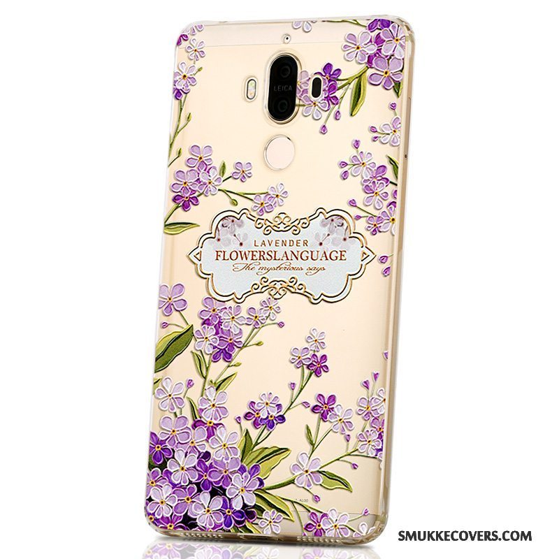 Etui Huawei Mate 9 Blød Af Personlighed Smuk, Cover Huawei Mate 9 Cartoon Telefonlilla