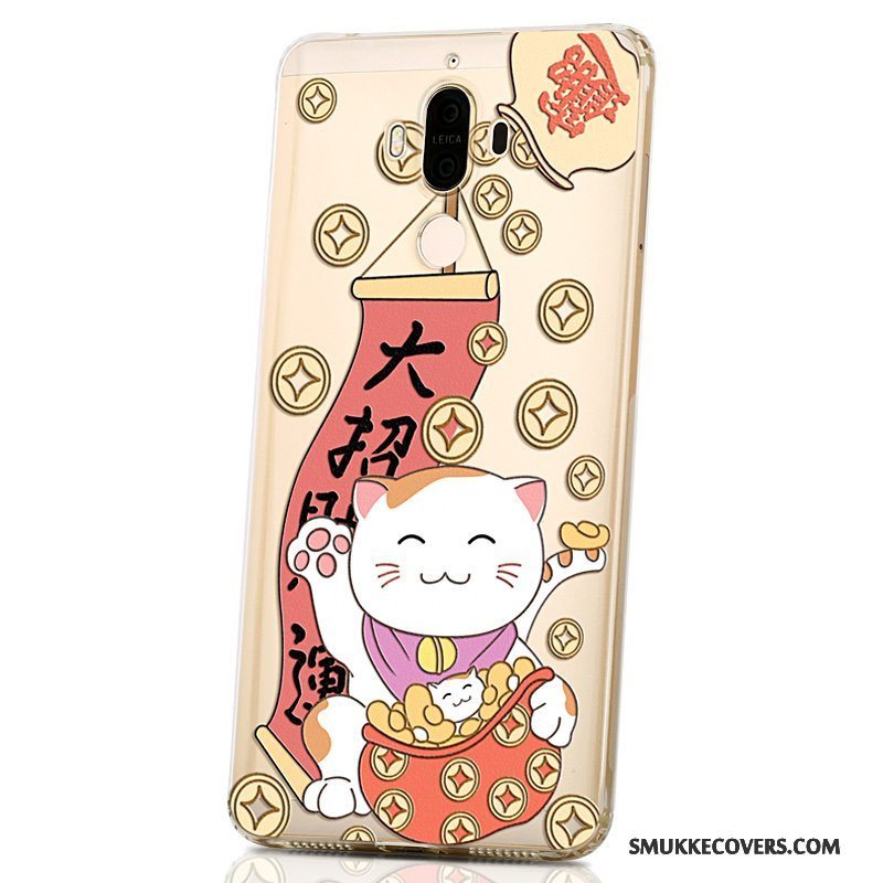 Etui Huawei Mate 9 Blød Af Personlighed Smuk, Cover Huawei Mate 9 Cartoon Telefonlilla