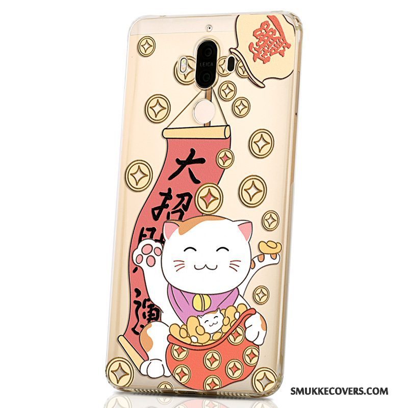 Etui Huawei Mate 9 Blød Af Personlighed Smuk, Cover Huawei Mate 9 Cartoon Telefonlilla