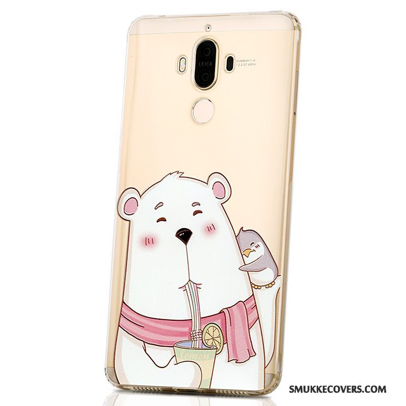 Etui Huawei Mate 9 Blød Af Personlighed Smuk, Cover Huawei Mate 9 Cartoon Telefonlilla