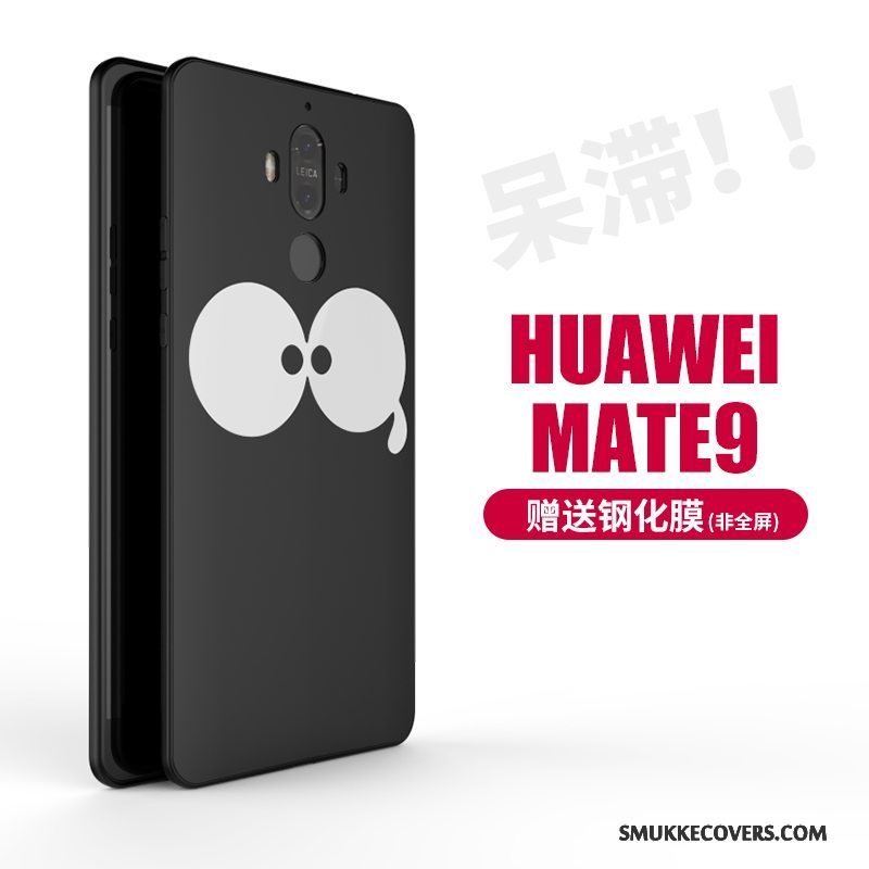 Etui Huawei Mate 9 Blød Stor Trend, Cover Huawei Mate 9 Silikone Telefonsort