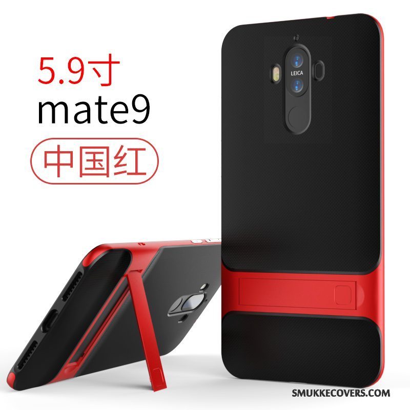 Etui Huawei Mate 9 Kreativ Elegante Guld, Cover Huawei Mate 9 Support Af Personlighed Telefon