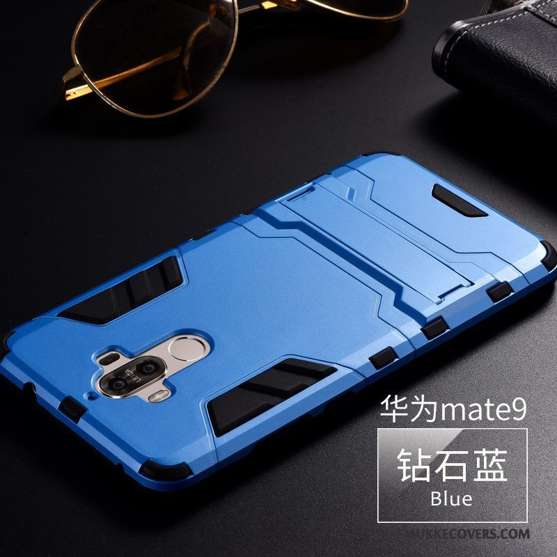 Etui Huawei Mate 9 Kreativ Grå Telefon, Cover Huawei Mate 9 Tasker Trend Anti-fald