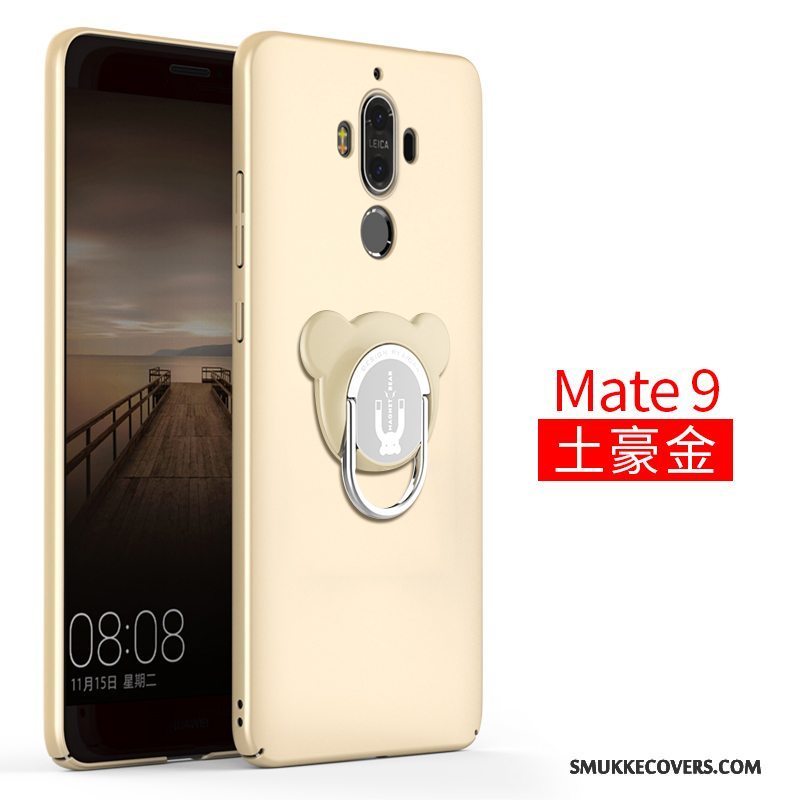 Etui Huawei Mate 9 Kreativ Rød Telefon, Cover Huawei Mate 9 Af Personlighed Magnetisk