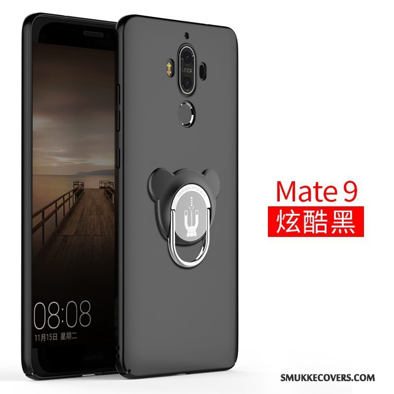 Etui Huawei Mate 9 Kreativ Rød Telefon, Cover Huawei Mate 9 Af Personlighed Magnetisk