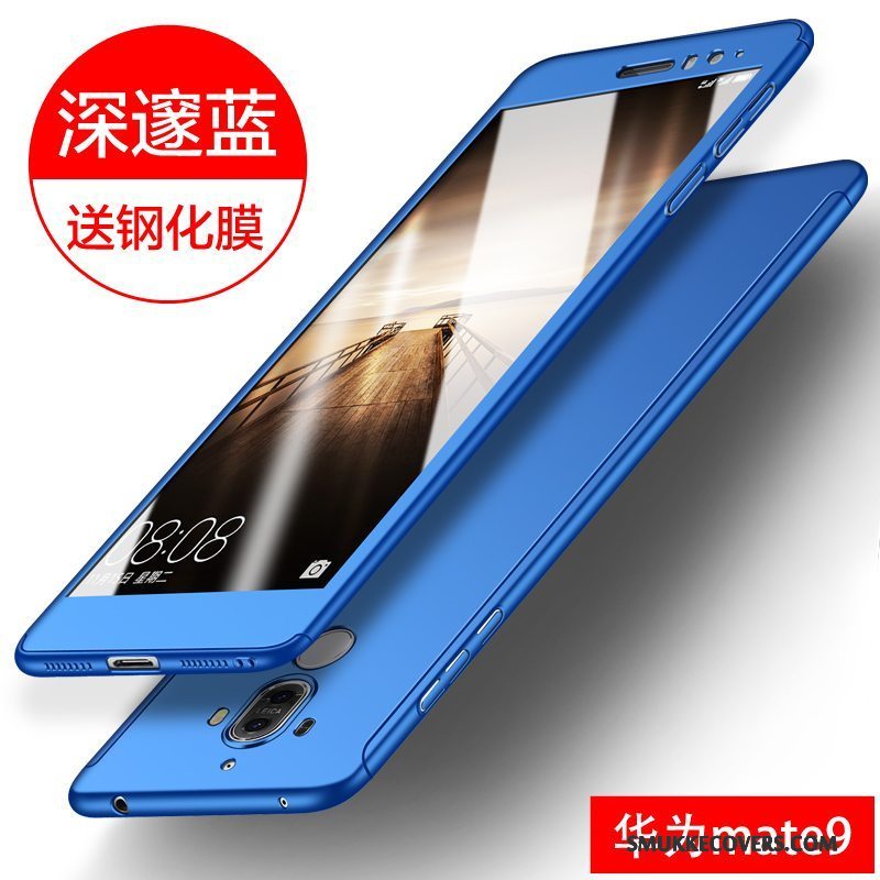 Etui Huawei Mate 9 Metal Anti-fald Rød, Cover Huawei Mate 9 Beskyttelse Pulver Ramme