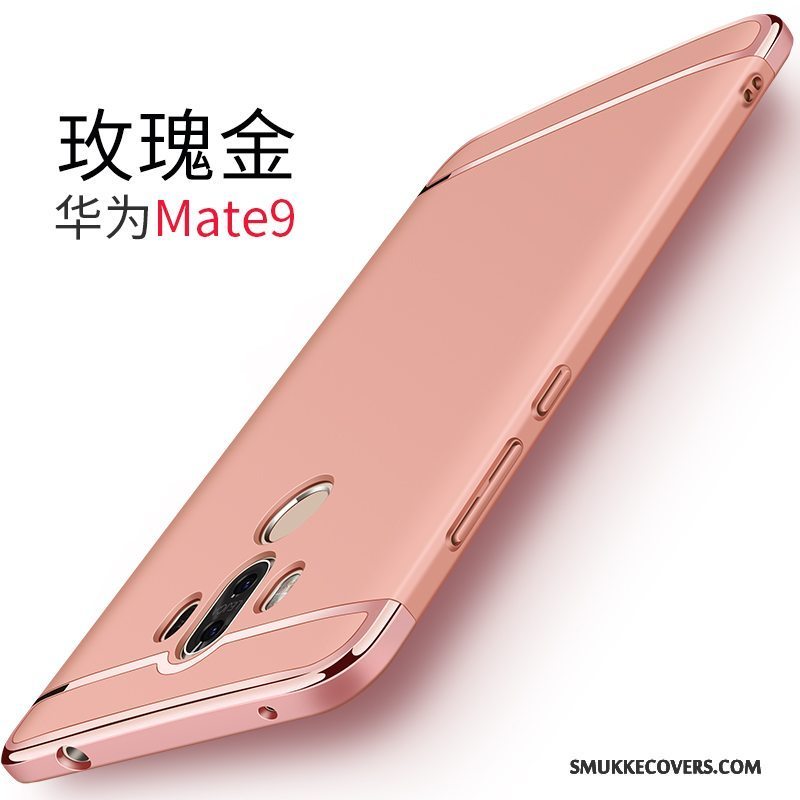 Etui Huawei Mate 9 Metal Telefonlyserød, Cover Huawei Mate 9 Anti-fald