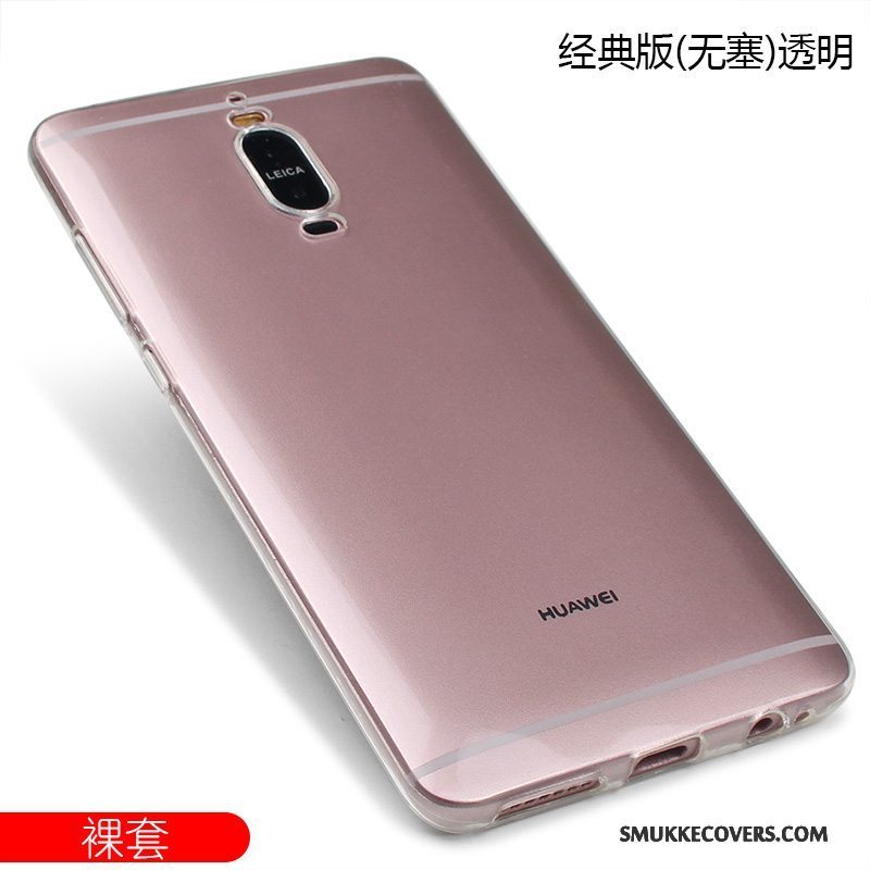 Etui Huawei Mate 9 Pro Blød Anti-fald Stor, Cover Huawei Mate 9 Pro Silikone Gennemsigtig Telefon