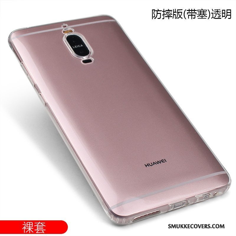 Etui Huawei Mate 9 Pro Blød Anti-fald Stor, Cover Huawei Mate 9 Pro Silikone Gennemsigtig Telefon