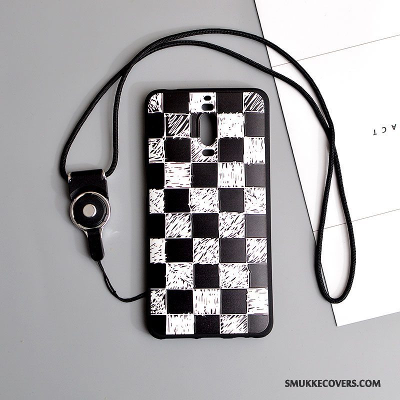 Etui Huawei Mate 9 Pro Blød Hvid Hængende Ornamenter, Cover Huawei Mate 9 Pro Silikone Anti-fald Telefon