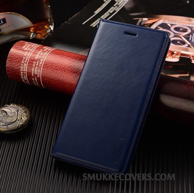 Etui Huawei Mate 9 Pro Folio Anti-fald Guld, Cover Huawei Mate 9 Pro Læder Telefon