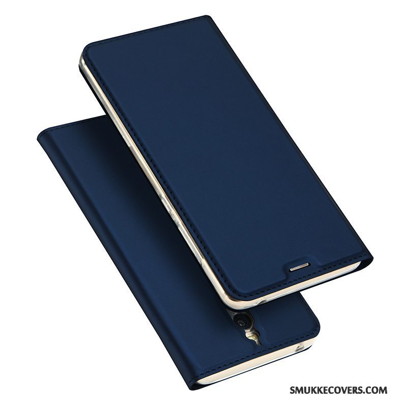 Etui Huawei Mate 9 Pro Folio Business Telefon, Cover Huawei Mate 9 Pro Læder Guld