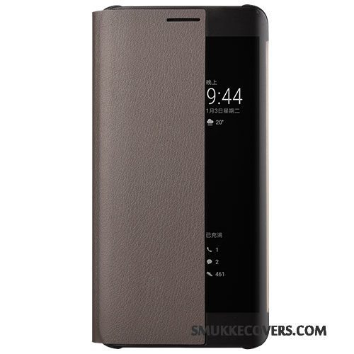 Etui Huawei Mate 9 Pro Folio Lyserød Telefon, Cover Huawei Mate 9 Pro Læder