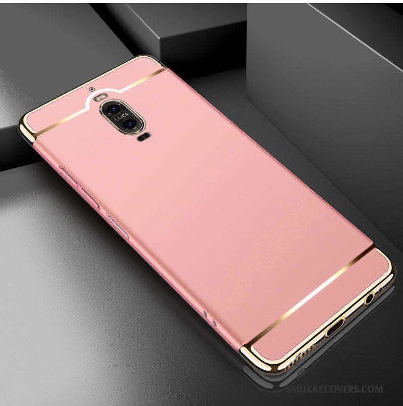 Etui Huawei Mate 9 Pro Kreativ Ramme Af Personlighed, Cover Huawei Mate 9 Pro Metal Blå