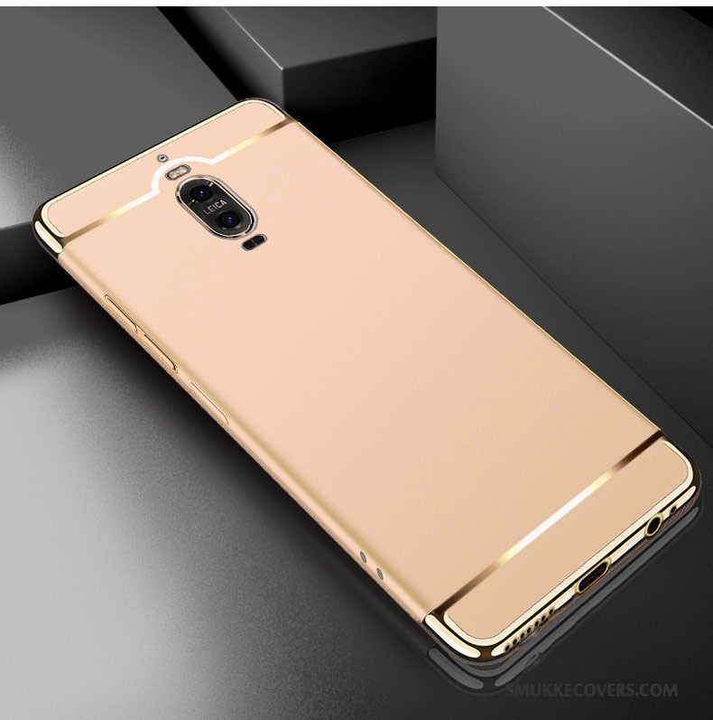 Etui Huawei Mate 9 Pro Kreativ Ramme Af Personlighed, Cover Huawei Mate 9 Pro Metal Blå