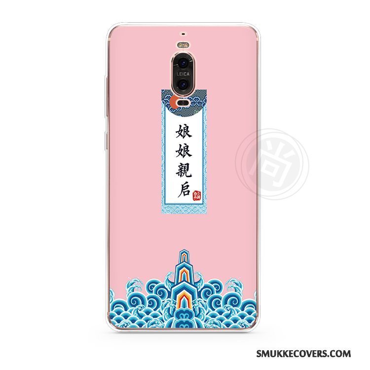 Etui Huawei Mate 9 Pro Kreativ Trend Telefon, Cover Huawei Mate 9 Pro Blød Rød Af Personlighed