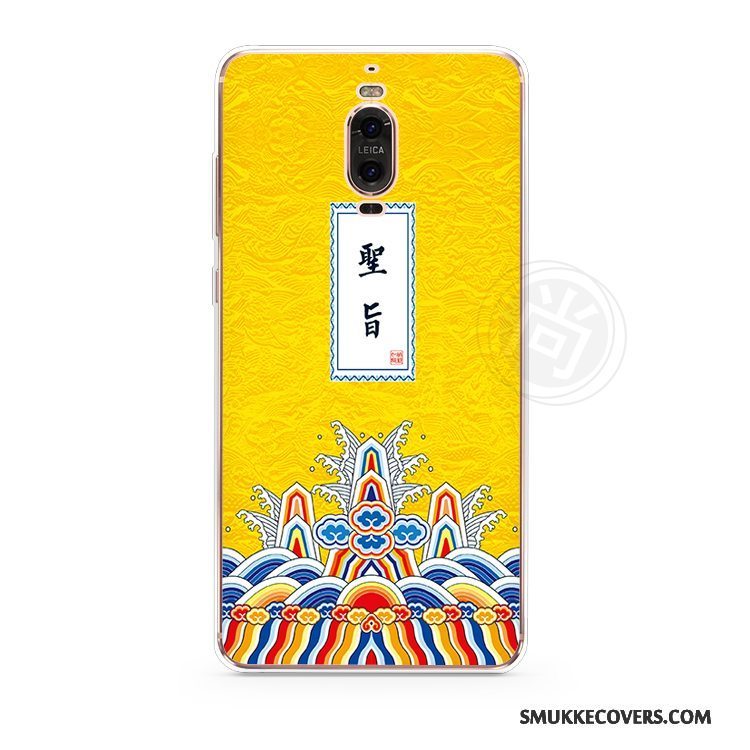 Etui Huawei Mate 9 Pro Kreativ Trend Telefon, Cover Huawei Mate 9 Pro Blød Rød Af Personlighed