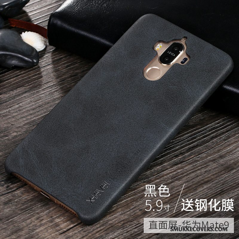 Etui Huawei Mate 9 Pro Læder Anti-fald Telefon, Cover Huawei Mate 9 Pro Tynd