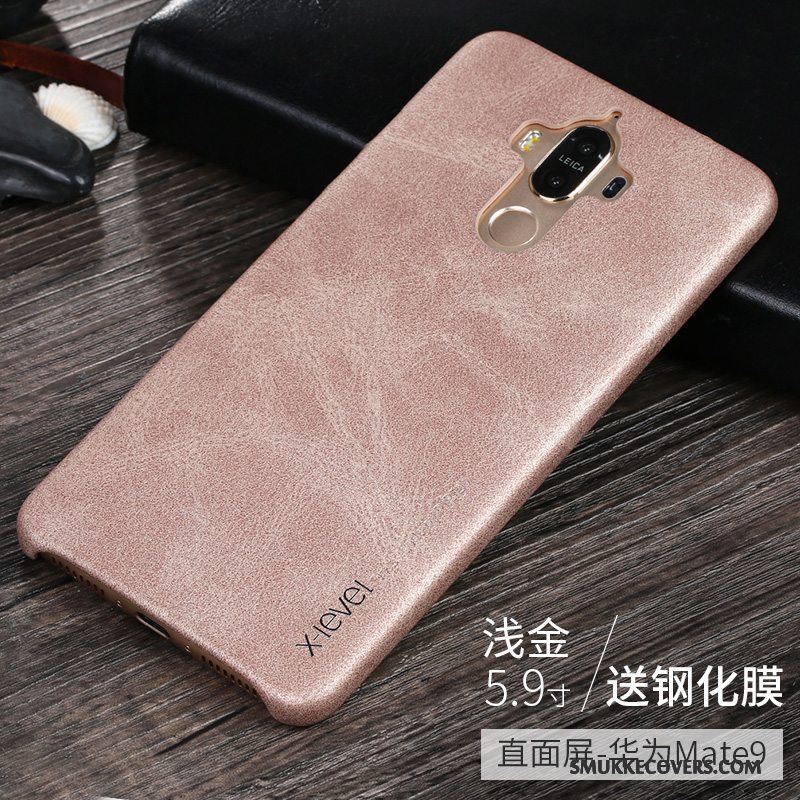 Etui Huawei Mate 9 Pro Læder Anti-fald Telefon, Cover Huawei Mate 9 Pro Tynd