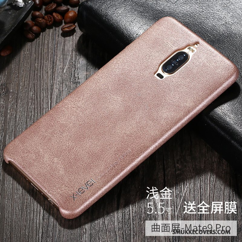 Etui Huawei Mate 9 Pro Læder Anti-fald Telefon, Cover Huawei Mate 9 Pro Tynd