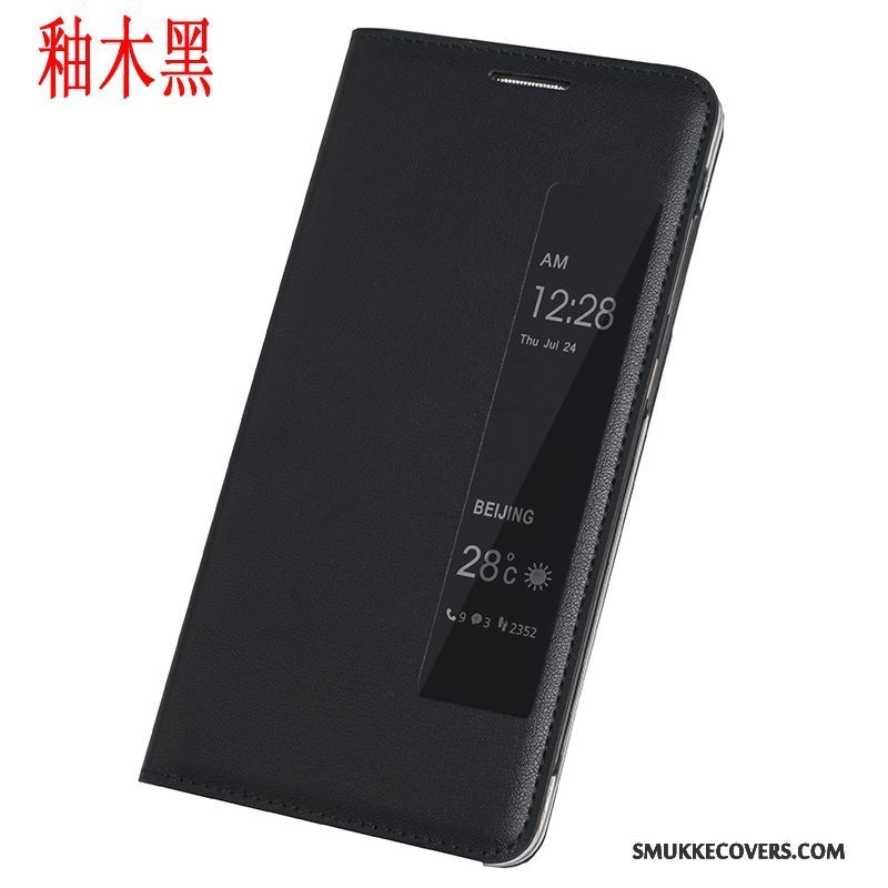 Etui Huawei Mate 9 Pro Læder Telefongrå, Cover Huawei Mate 9 Pro Folio