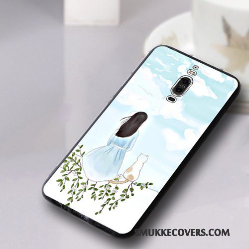 Etui Huawei Mate 9 Pro Silikone Trend Telefon, Cover Huawei Mate 9 Pro Tasker Hængende Ornamenter Anti-fald