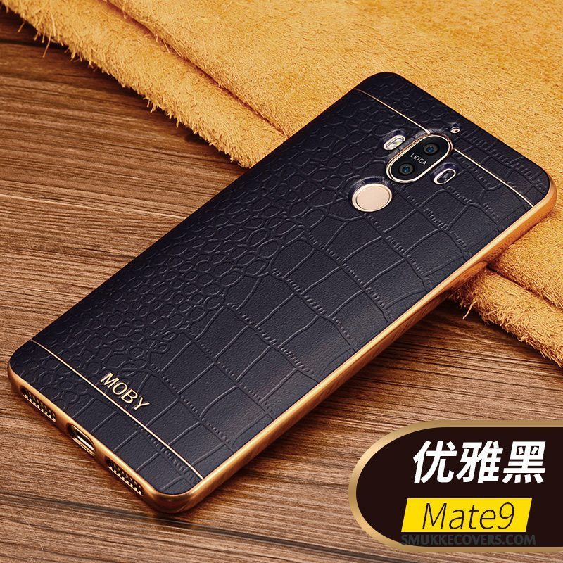 Etui Huawei Mate 9 Silikone Belægning Business, Cover Huawei Mate 9 Beskyttelse Anti-fald Telefon