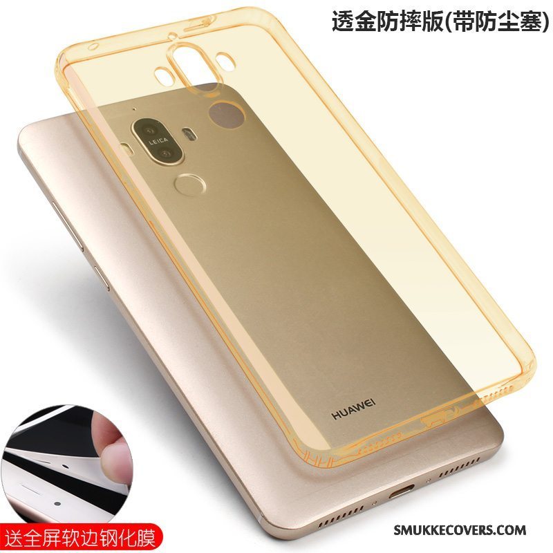 Etui Huawei Mate 9 Silikone Gennemsigtig Anti-fald, Cover Huawei Mate 9 Blød Telefongasbag