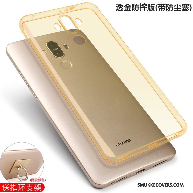 Etui Huawei Mate 9 Silikone Gennemsigtig Anti-fald, Cover Huawei Mate 9 Blød Telefongasbag