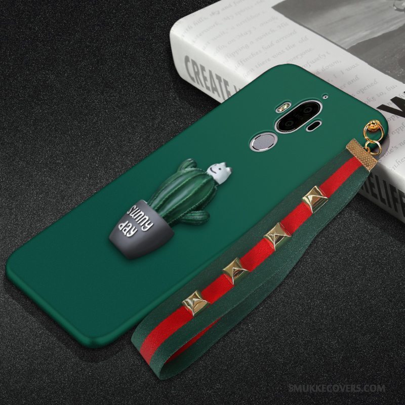 Etui Huawei Mate 9 Silikone Telefonanti-fald, Cover Huawei Mate 9 Kreativ Trend Hængende Ornamenter