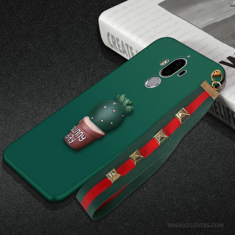 Etui Huawei Mate 9 Silikone Telefonanti-fald, Cover Huawei Mate 9 Kreativ Trend Hængende Ornamenter