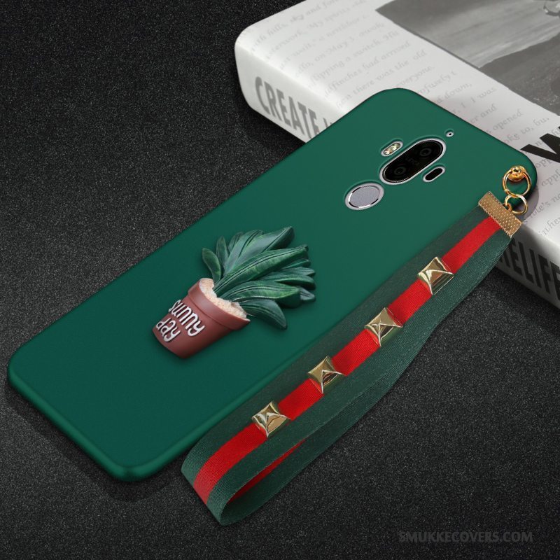 Etui Huawei Mate 9 Silikone Telefonanti-fald, Cover Huawei Mate 9 Kreativ Trend Hængende Ornamenter